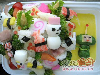 超可爱的盒饭 学会之后 没有一个宝宝不爱吃饭