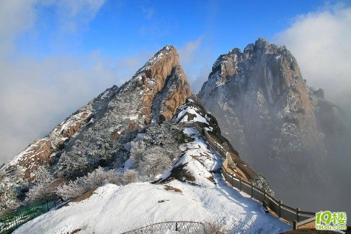 黄山自驾游攻略路书(冬季雪中三天黄山自助游