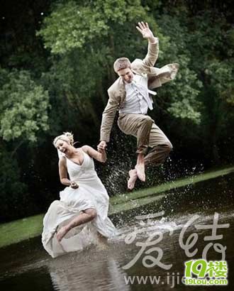 超另类才能超完美 美国最新创意婚纱照-我要结