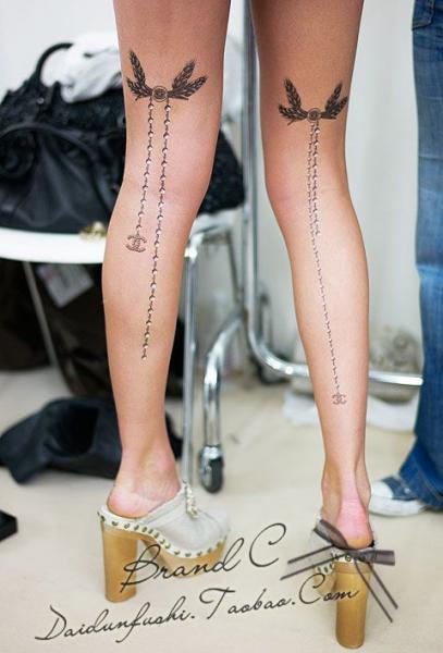 今夏大热 chanel终极完美纹身贴 媲美专柜 送信封套