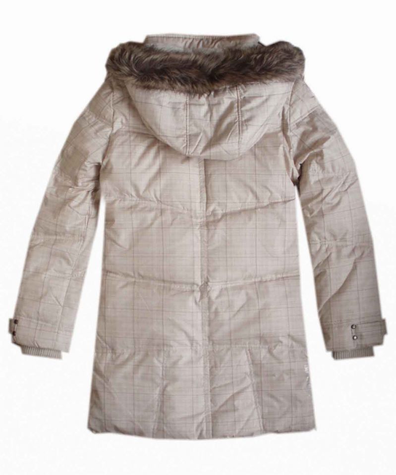 【羽绒服】反季特价!90羽绒出口加拿大pointzero真正貉子毛!