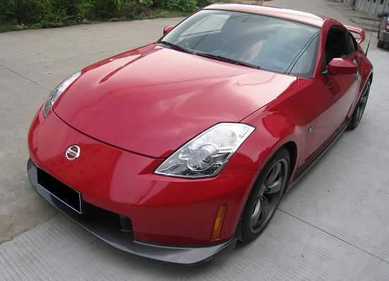 肩比战神gtr(350z限量版)